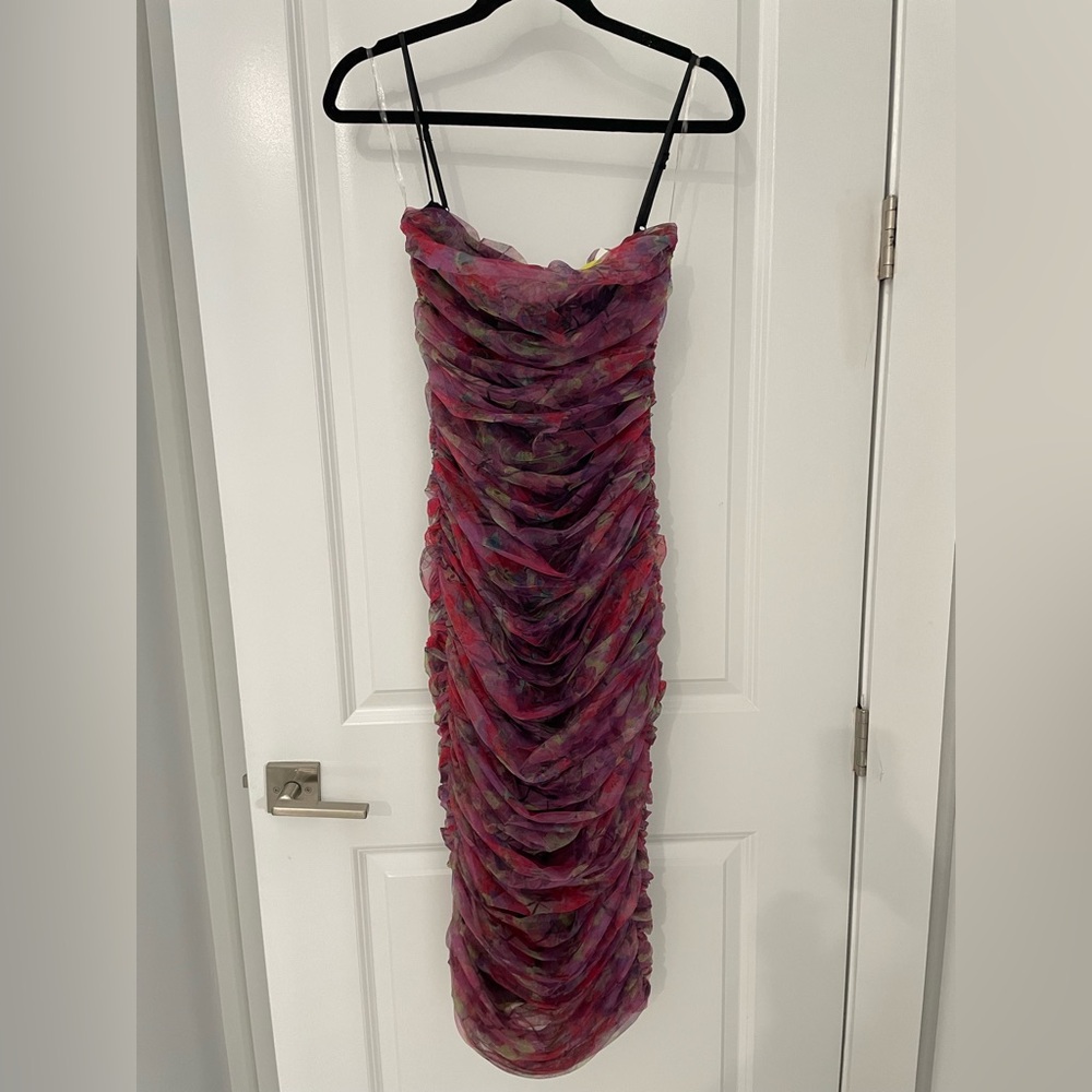 Floral Midi Dress - Picture 3 of 10